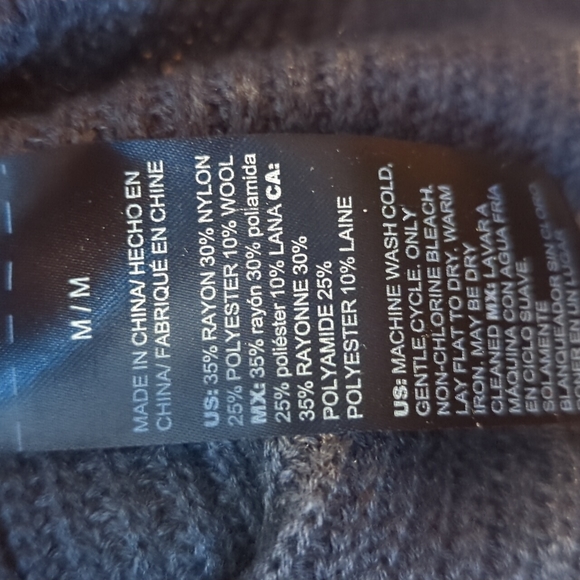 White House Black Market gray dress. Size Medium - Picture 8 of 9